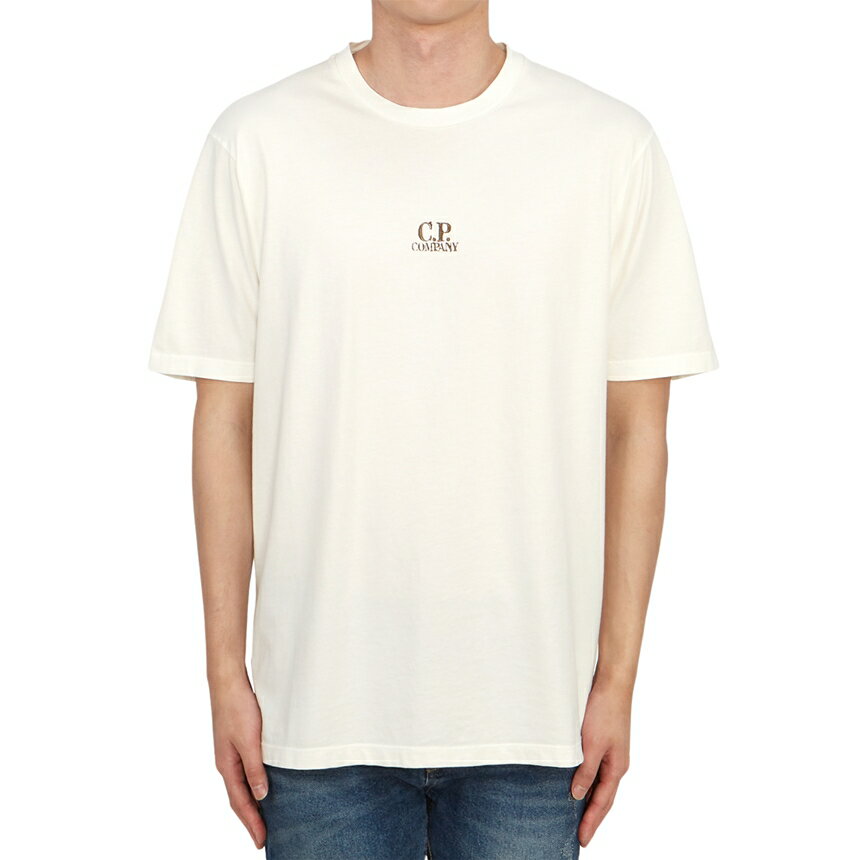 乐天商城 - 【3%オフクーポン配布中】CP COMPANY シーピーカンパニー メンズ 半袖Tシャツ 16CMTS288A 005431G 103