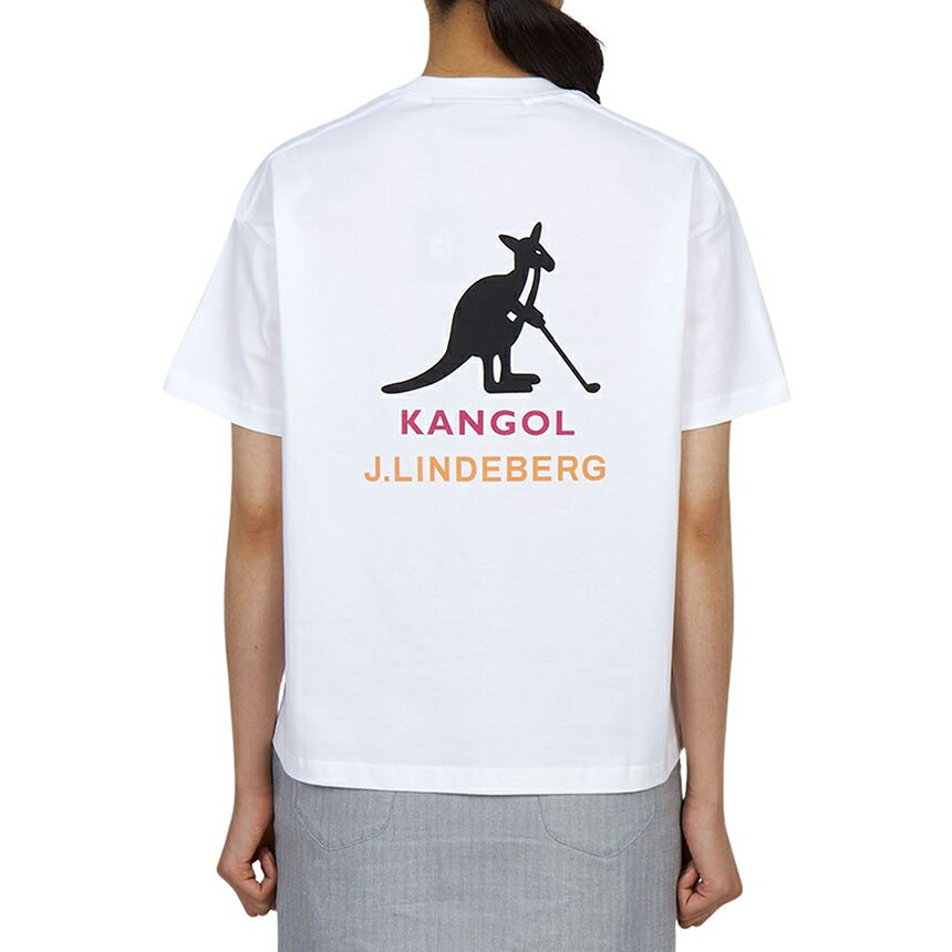 J Lindberg - 【3%オフクーポン配布中】 J.LINDEBERG ジェイリンドバーグ レディース 半袖Tシャツ AWJT14202 0000