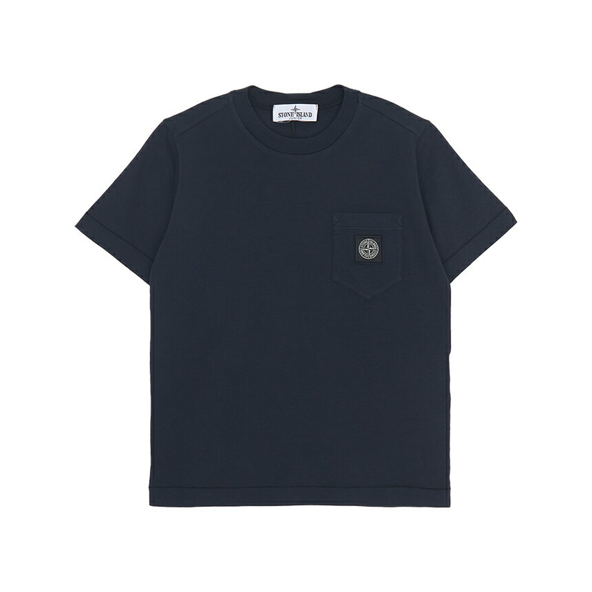 ��3%���ե����ݥ�������� STONE ISLAND KIDS ���ȡ��󥢥����ɥ��å� �٥ӡ� ȾµT����� K1S162100004 S0047 V0020 14A