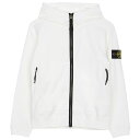 【3%オフクーポン配布中】【着後レビューで1000円OFFクーポン特典】 STONE ISLAND KIDS ストーンアイランドキッズ ワッペン フード ジップアップ カーディガン (大人着用可能) 781660842 V0001 1416