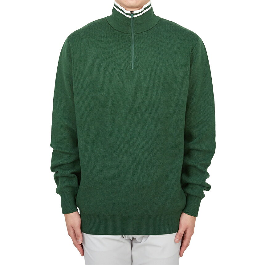 【3%オフクーポン配布中】 MALBON GOLF マルボンゴルフ メンズ ニット ME0041 EVG