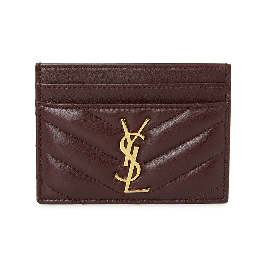 乐天商城 - 【3%オフクーポン配布中】 SAINT LAURENT PARIS サンローラン レディース カードケース 423291 AAA44 6195