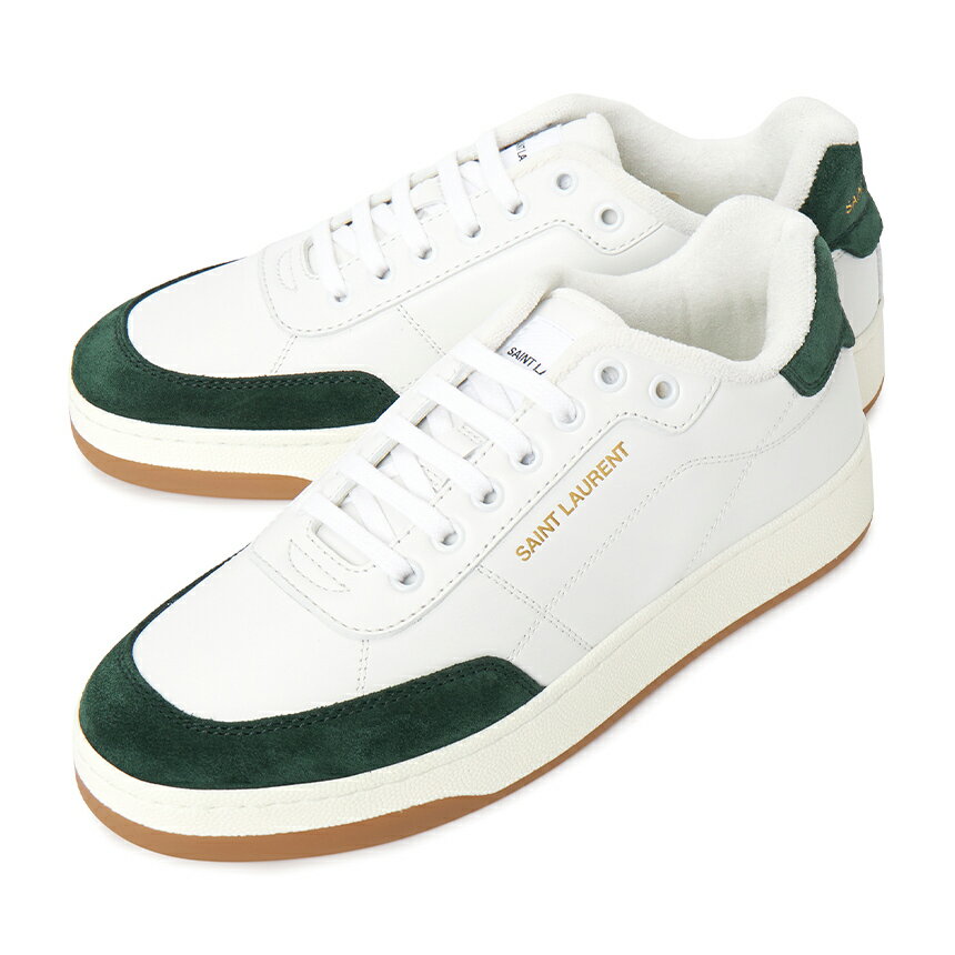 SAINT LAURENT PARIS サンローラン 2025FW サンローラン スニーカー 商品説明 2025FW サンローラン スニーカー ブランド SAINT LAURENT PARIS サンローラン 品番 845537 00NAM 9069 素材 表地 - 牛革,スウェード, 裏地 - コットン カラ― ホワイト サイズ サイズ JPサイズ(CM) 40 25 40.5 25.5 41 26 41.5 26.5 42 27 42.5 27.5 43 28 43.5 28.5 ヒール 4CM 重さ/ケース入り 10013g/1926g(40 Size) 生産国 イタリア 付属品 ハードケース, ダストバッグ, スペアストリング, 商品 備考 ● 提供される実測サイズは、測定方法によっては若干異なる場合がございますので、予めご了承下さい。 ● 革製品の場合、ソフトでナチュラルな革で表面が違ったり、微細なシワやスクラッチがあることがありますが、不良品ではありませんので、ご了承ください。 ●メッキ処理された製品の場合、製品の特性上、使用及び摩擦によりメッキがはがれることがあり、メッキの変色、摩耗の毀損などは修理できない場合がありますので、ご了承ください。 ●当店でご購入された商品は、原則として、「個人輸入」としての取り扱いになり、全て韓国の釜山からお客様のもとへ直送されます。 ●個人輸入される商品は、全てご注文者自身の「個人使用・個人消費（日本に居住する者に寄贈される物で、当該寄贈を受ける者の個人的な使用に供される場合を含みます。）」が前提となります。第三者への譲渡・転売が法令で禁止されるもの（医薬品、医薬部外品、化粧品等を含みますが、これに限られません。）もございますのでご注意下さい。 ●色がある場合、モニターの発色の具合によって実際のものと色が異なる場合がある 注意事項ブランドのロゴプリントやデザインされた部分は、摩擦及び使用によって落ちたり剥がれたりすることがあり、アフターサービスのお申し込みはお受け致しかねます。製品の耐久性とは関係がなく、使用後は交換及び返品は致しかねますので、ご了承ください。(出品者が予め告知した内容は法的効力があり、審議の結果に関係なく処理できない場合があります。)