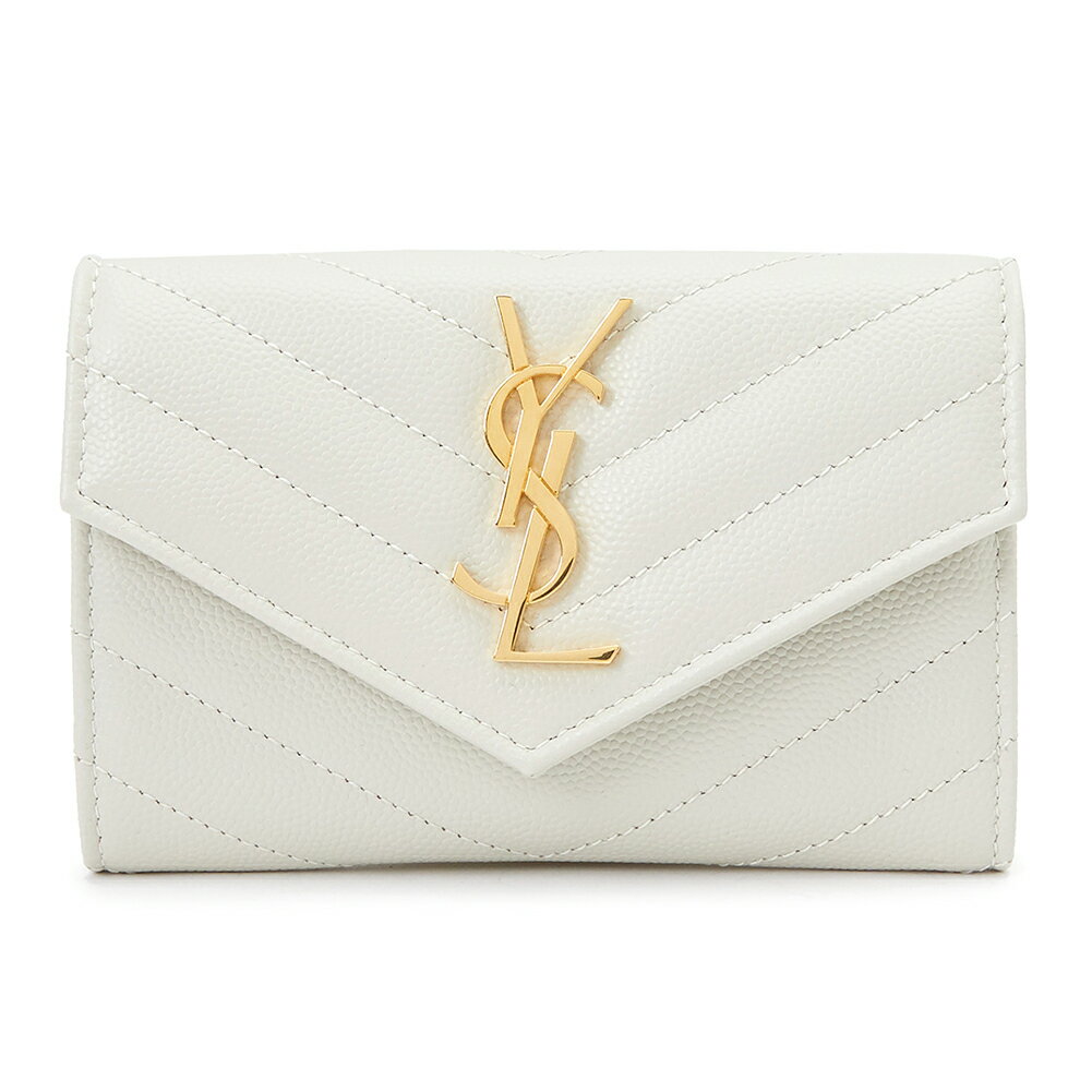 【3%オフクーポン配布中】 SAINT LAURENT PARIS サンローラン レディース ミニ財布 414404 BOW01 9207