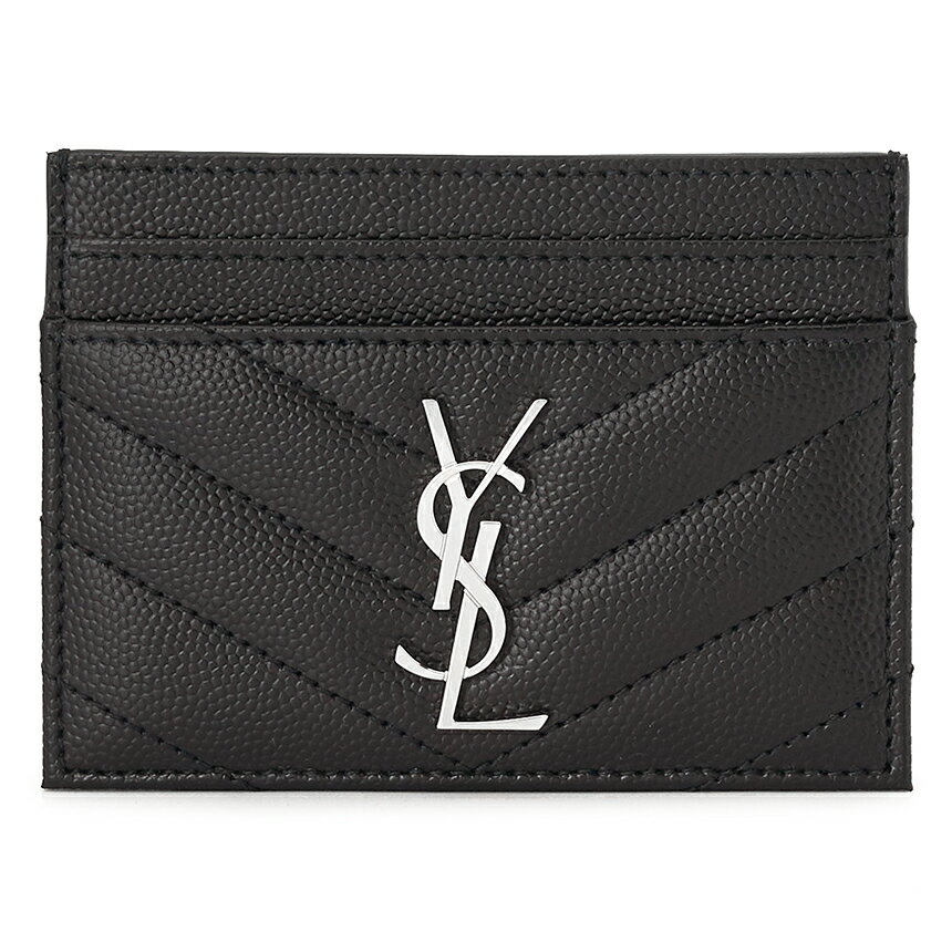 【3%オフクーポン配布中】 SAINT LAURENT PARIS サンローラン レディース 札入れ/カードケース 423291 BOW02 1000