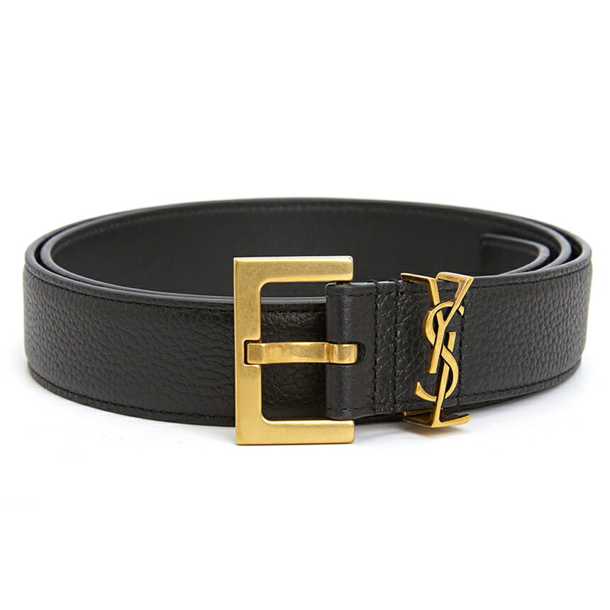乐天商城 - 【3%オフクーポン配布中】 SAINT LAURENT PARIS サンローラン メンズ カジュアルベルト 634440 DTI0W 1000