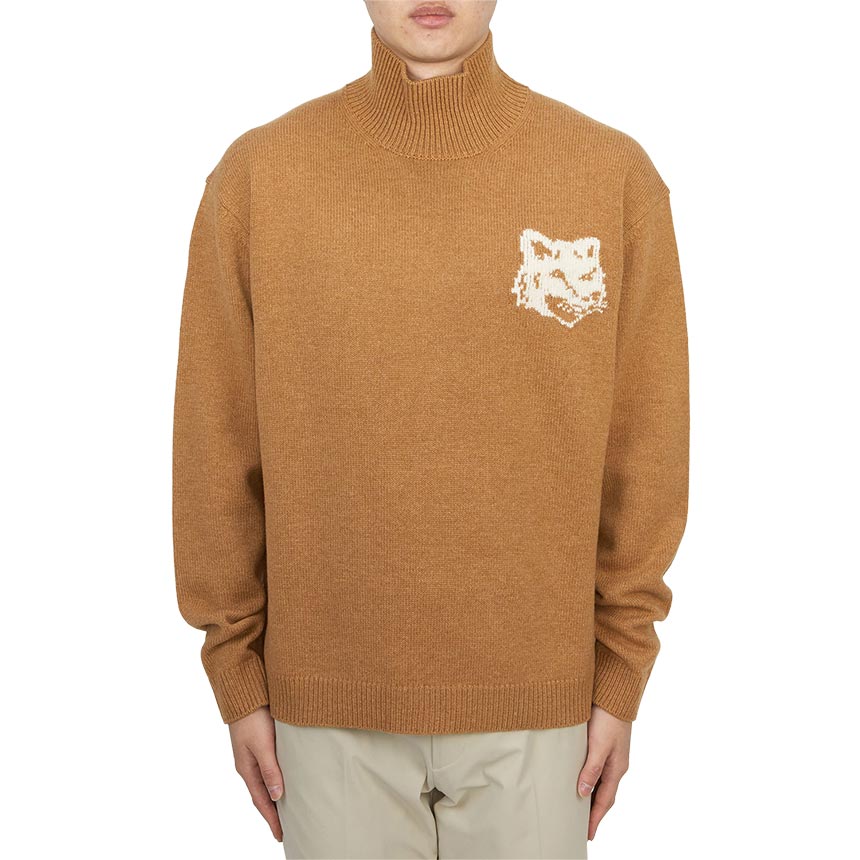 乐天商城 - 【3%オフクーポン配布中】 MAISON KITSUNE メゾン キツネ メンズ ニット NM00807KM0329 P270