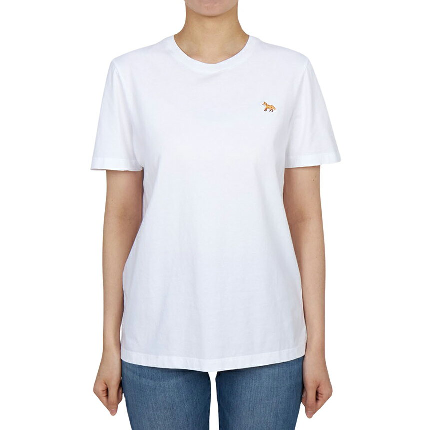 Rakuten - 【3%オフクーポン配布中】 MAISON KITSUNE メゾン キツネ レディース 半袖Tシャツ PW00115KJ7026 P100