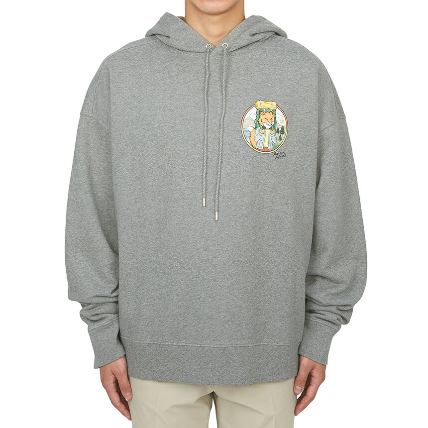 【3%オフクーポン配布中】 MAISON KITSUNE メゾン キツネ メンズ 長袖Tシャツ NM00707KM0001 H131