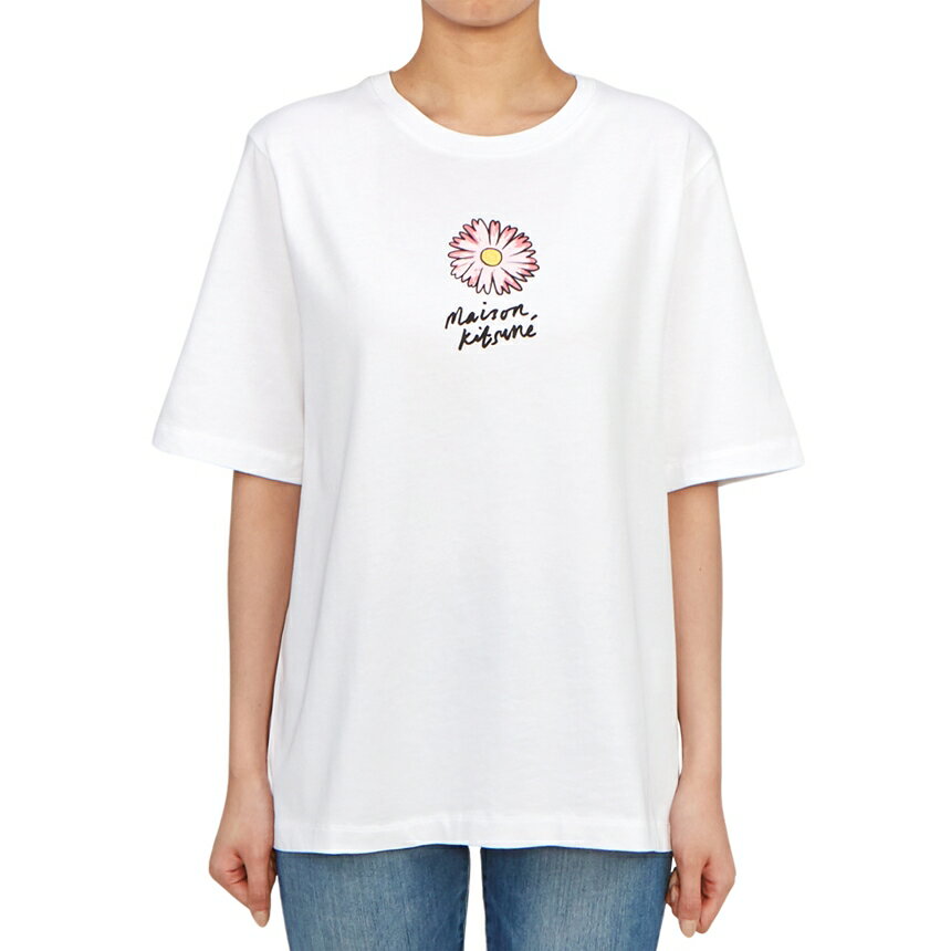 乐天商城 - 【3%オフクーポン配布中】 MAISON KITSUNE メゾン キツネ レディース 半袖Tシャツ MW00113KJ0119 P100