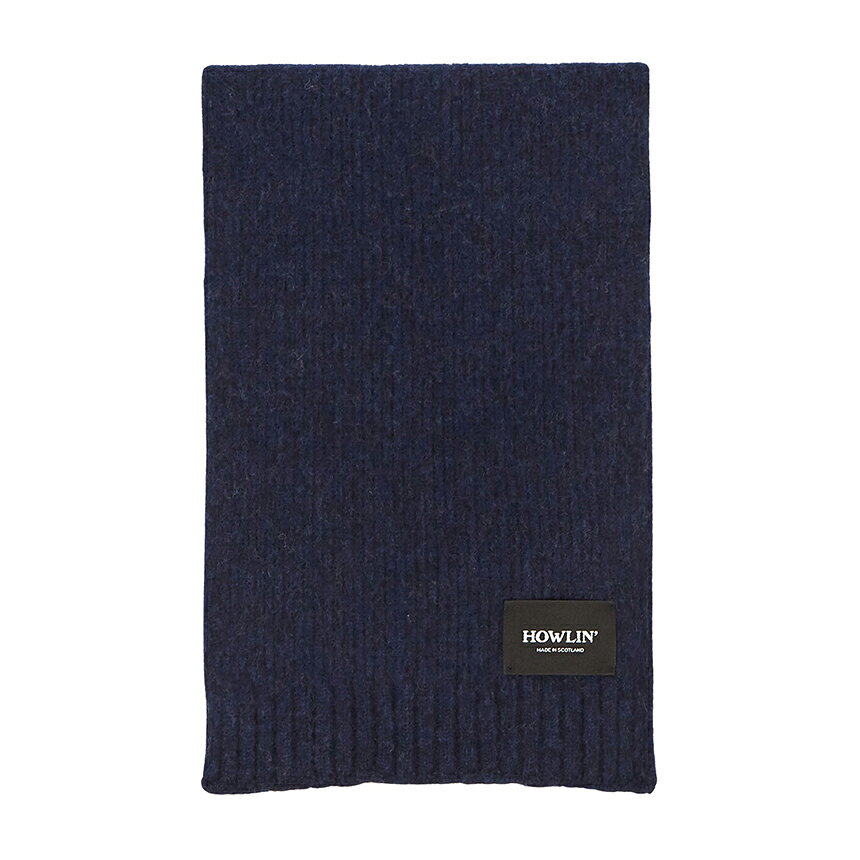  HOWLIN ハウリン 男女兼用 スカーフ/マフラー KING JAMMY SCARF NAVY