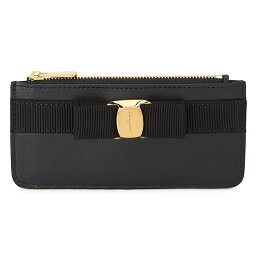 【ポイント5倍UP】 FERRAGAMO フェラガモ 22 E010 NERO 0734494 レディース 札入れ/カードケース