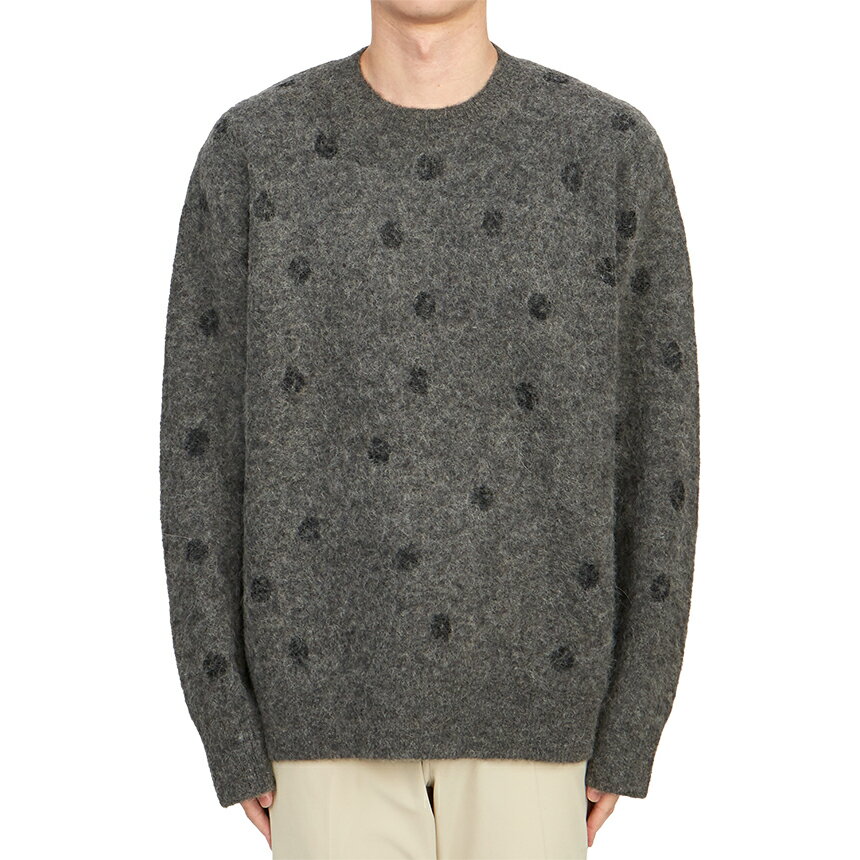 【3%オフクーポン配布中】【着後レビューで1000円OFFクーポン特典】 All Saints オールセインツ メンズ ニット MK088Z CHARCOAL MARL
