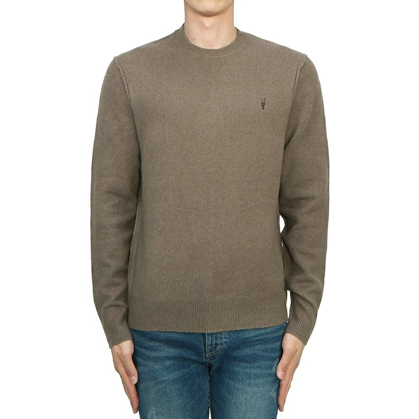 【3%オフクーポン配布中】【着後レビューで1000円OFFクーポン特典】 All Saints オールセインツ メンズ ニット MK019V SPLINTER BROWN