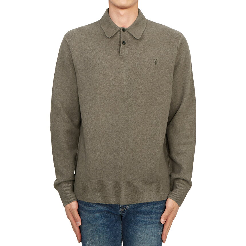 All Saints オールセインツ メンズ ニット MK130X SPLINTER BROWN