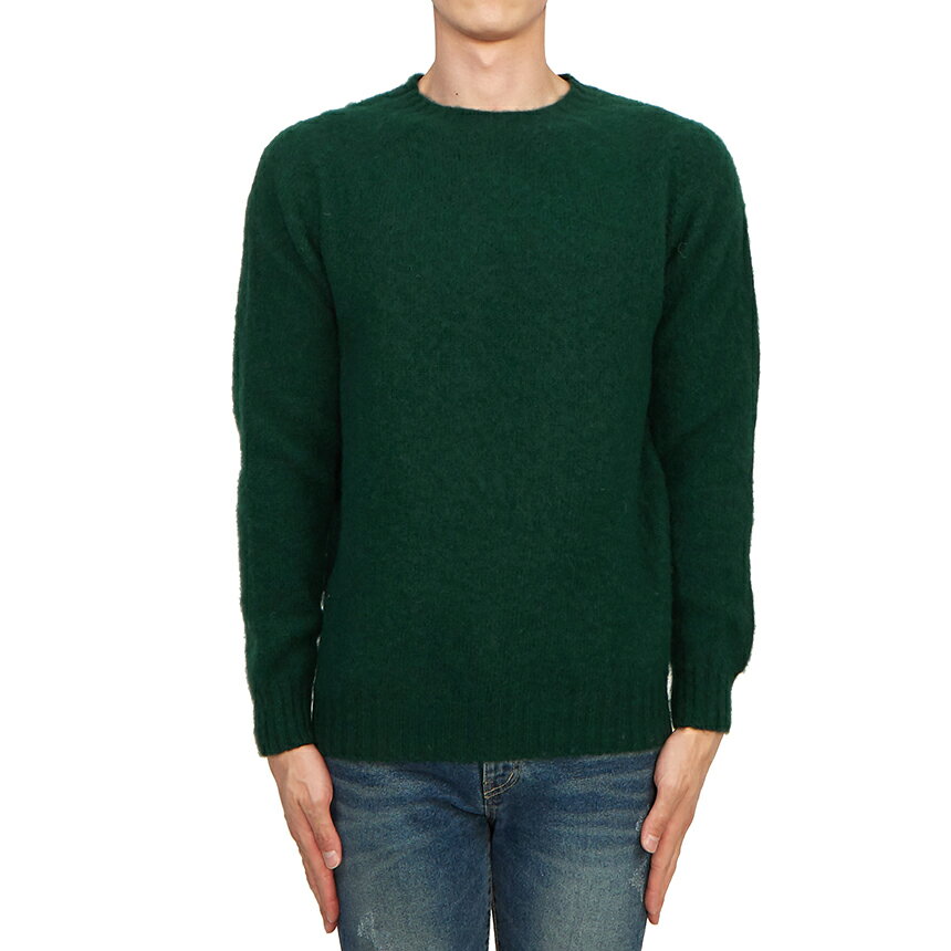 【3%オフクーポン配布中】 HARLEY OF SCOTLAND メンズ ニット M3834 7 FOREST