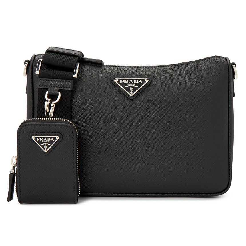 乐天商城 - 【3%オフクーポン配布中】 PRADA プラダ メンズ ショルダーバッグ 2VH113 9Z2 F0002 DMP