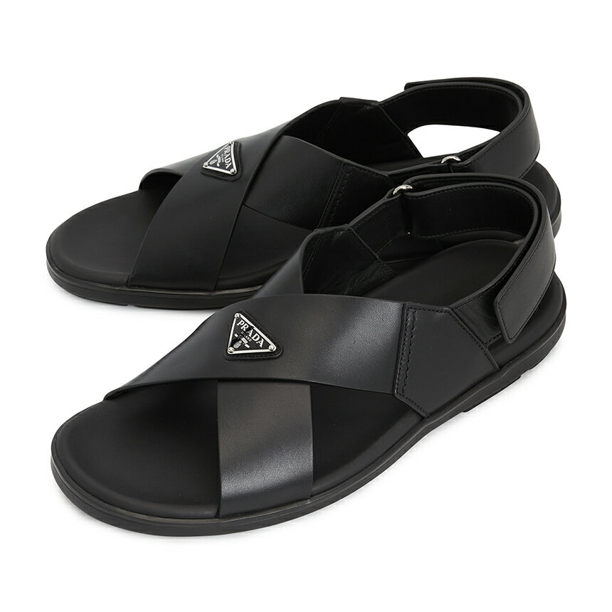 【3%オフクーポン配布中】 PRADA プラダ メンズ サンダル 2X3121 3LEM F0002