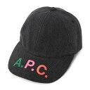 【3%オフクーポン配布中】 APC アーペーセー 男女兼用 ハット COGEX M24069 LZE NOIR DELAVE