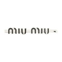 【3%オフクーポン配布中】 MIUMIU ミュウミュウ レディース ヘアクリップ 5IF146 2F6T F0632