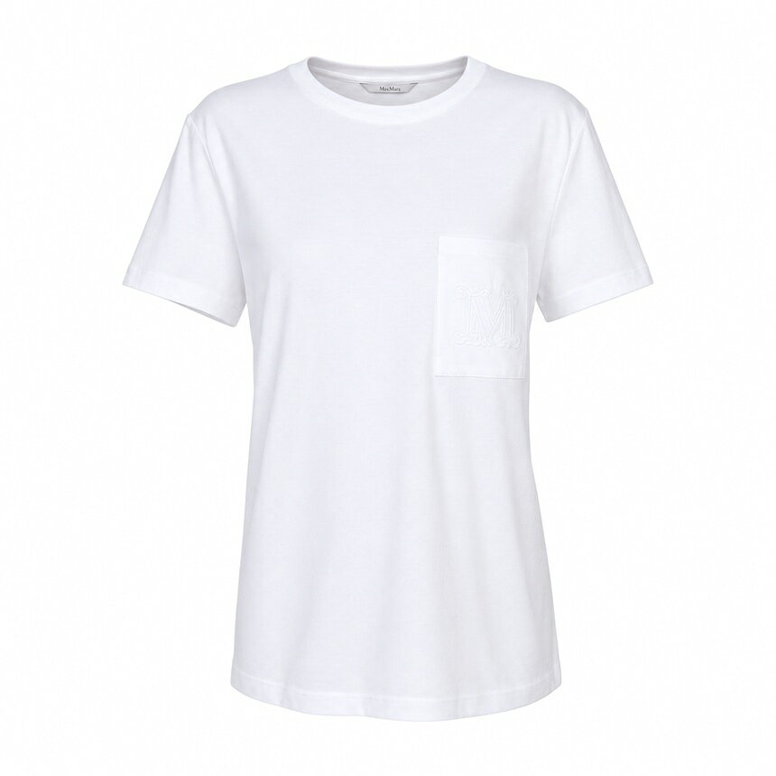 【3%オフクーポン配布中】 MAX MARA マックスマーラ レディース 半袖Tシャツ PAPAIA 001 2621946051