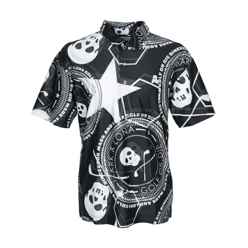 Rakuten - 【3%オフクーポン配布中】 MARK & LONA マークアンドロナ メンズ 半袖Tシャツ MLM 6A AP03 BLACK