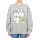 【3%オフクーポン配布中】 GANNI ガニー レディース 長袖Tシャツ T4284 921