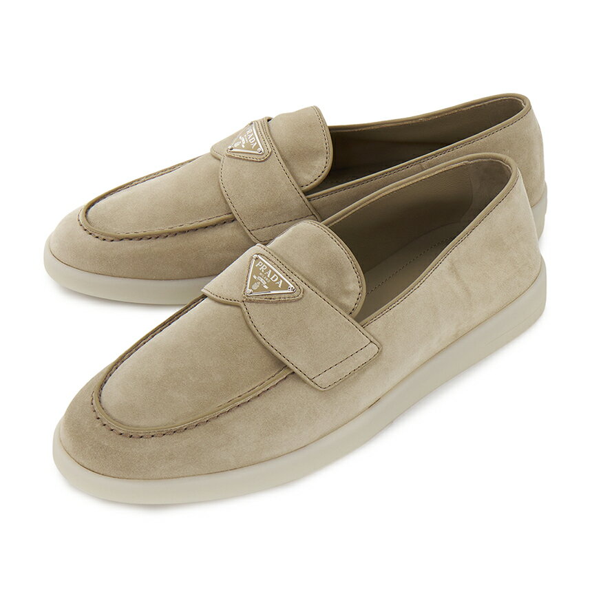 【3%オフクーポン配布中】 PRADA プラダ メンズ ローファー 2DG124 103 F0FHI