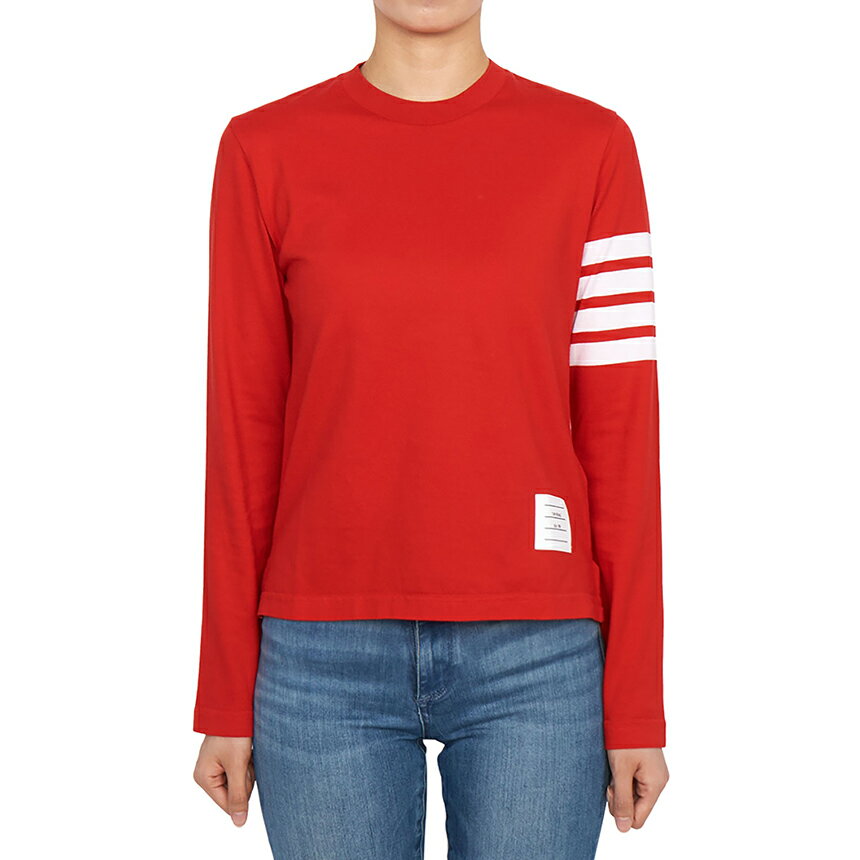 Long-Sleeved - 【3%オフクーポン配布中】 THOM BROWNE トムブラウン レディース 長袖Tシャツ FJS103G 07862 600