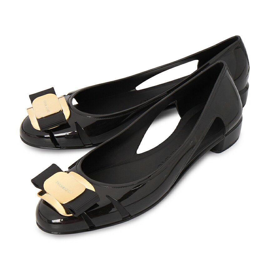 【3%オフクーポン配布中】 FERRAGAMO フェラガモ レディース フラットシューズ NARA JELLY 0785441