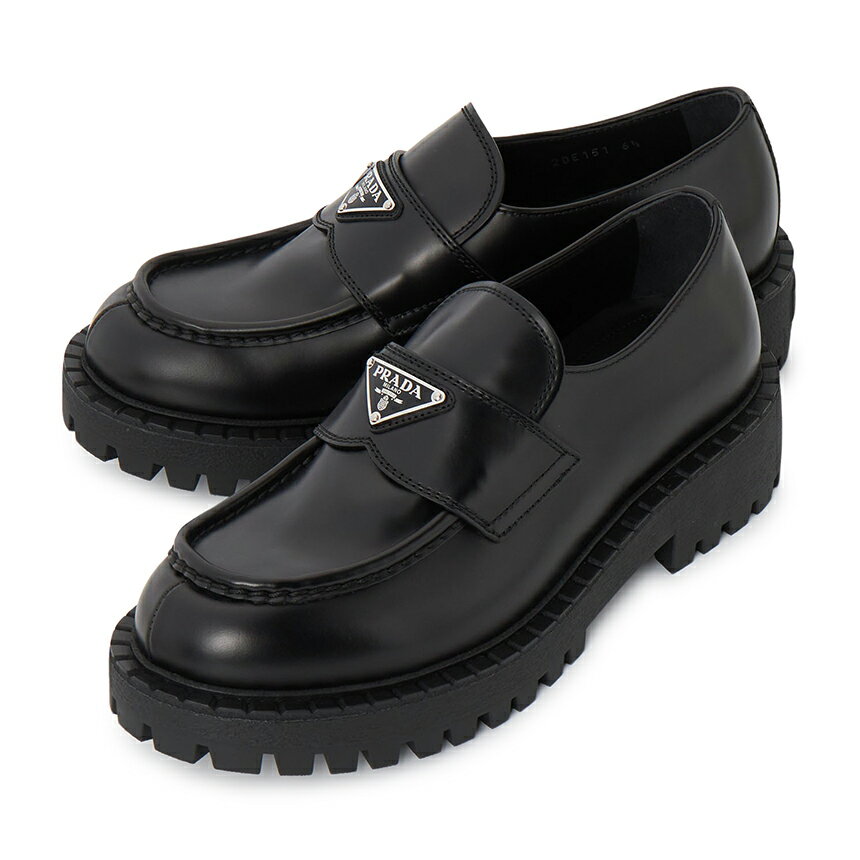 【3%オフクーポン配布中】 PRADA プラダ メンズ ローファー 2DE151 B4L F0002
