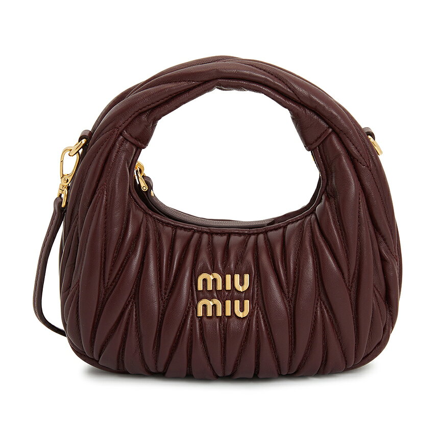 Miumiu - 【3%オフクーポン配布中】 MIUMIU ミュウミュウ レディース ショルダーバッグ 5BP078 AN88 F0007 OOO