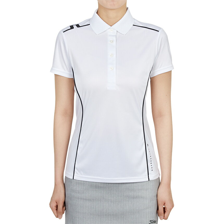 J Lindberg - 【3%オフクーポン配布中】 J.LINDEBERG ジェイリンドバーグ レディース 半袖Tシャツ GWJT13381 0000