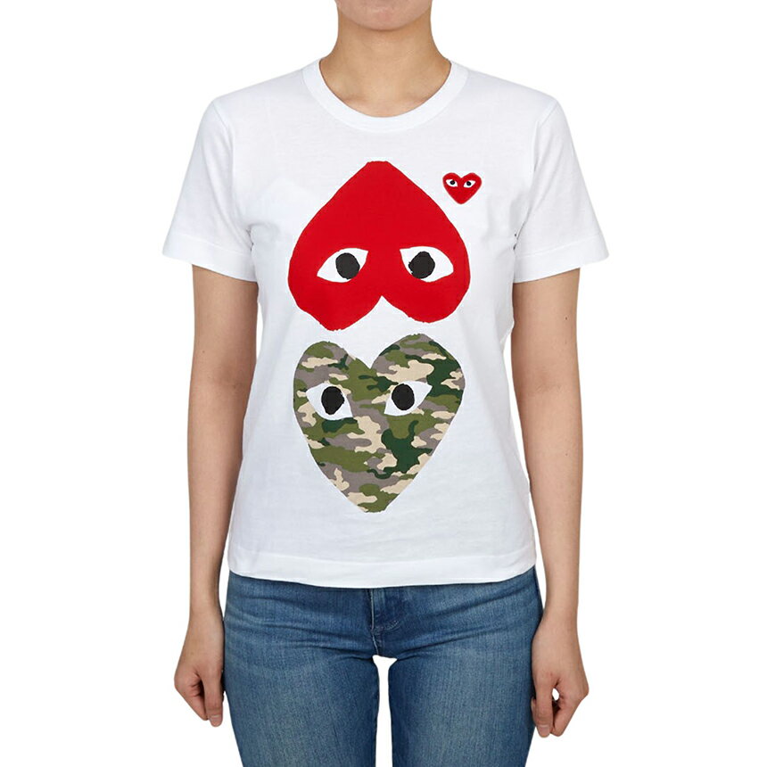 Rakuten - 【3%オフクーポン配布中】 COMME DES GARCONS コムデギャルソン レディース 半袖Tシャツ AZ T247 051 1