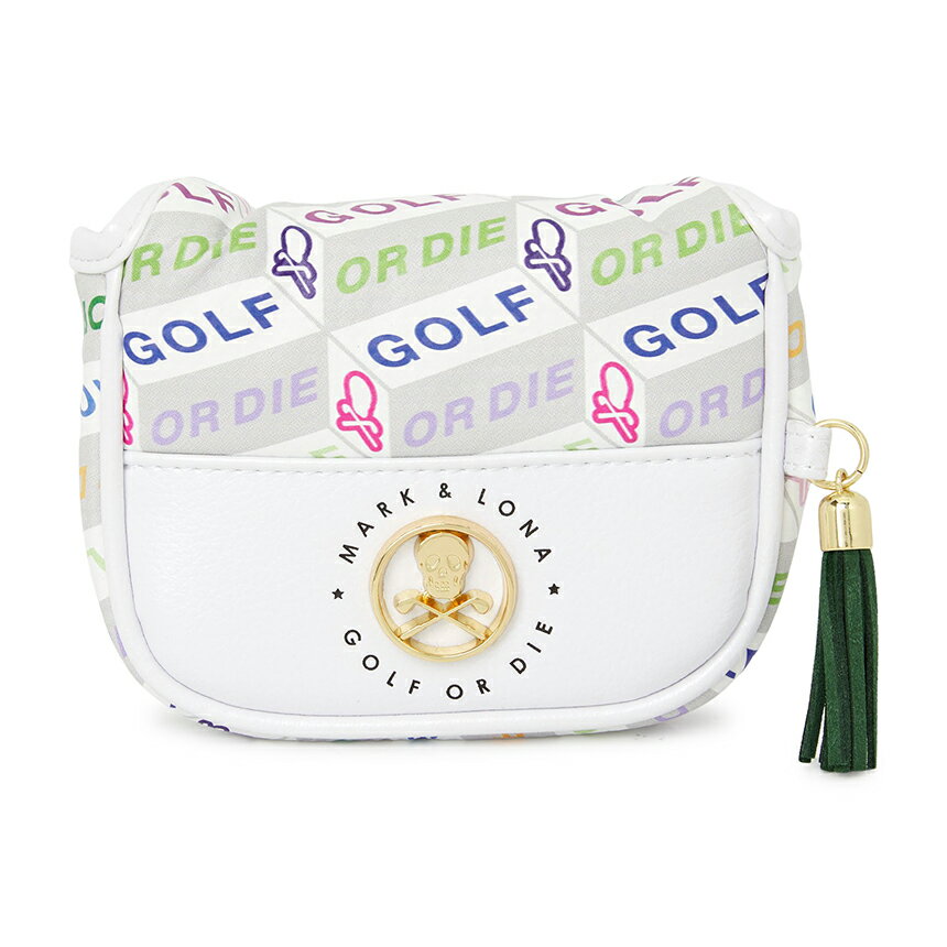 【3%オフクーポン配布中】 MARK & LONA マークアンドロナ 男女兼用 ゴルフヘッドカバー MLS 5C SH25 WH..