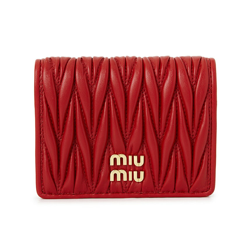 Rakuten - 【3%オフクーポン配布中】 MIUMIU ミュウミュウ レディース ミニ財布 5MV204 AFPP F0011
