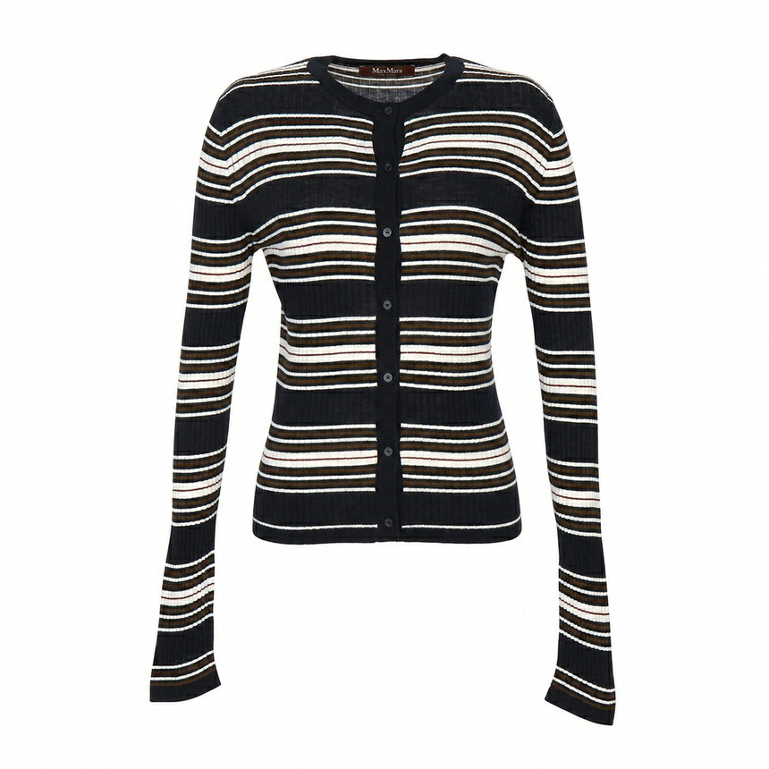 【3%オフクーポン配布中】 MAX MARA STUDIO マックス·マラ·スタジオ レディース カーディガン PIOMBO 001 2626346021