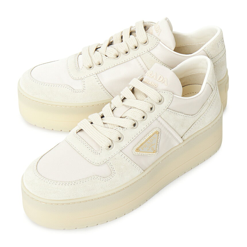 【3%オフクーポン配布中】 PRADA プラダ レディース スニーカー 1E792M ZJM F0304
