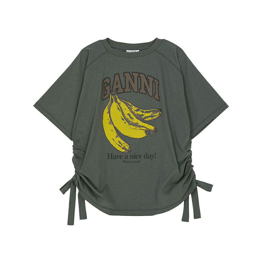 【3%オフクーポン配布中】 GANNI ガニー レディース 半袖Tシャツ A1050047 490