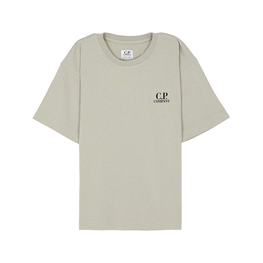 乐天商城 - 【3%オフクーポン配布中】 CP COMPANY KIDS シーピーカンパニーキッズ ベビー 半袖Tシャツ CUM00W LAA17 60069