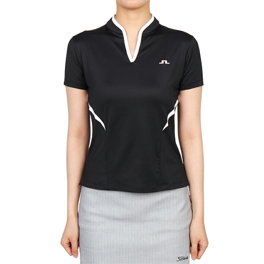 J Lindberg - 【3%オフクーポン配布中】 J.LINDEBERG ジェイリンドバーグ レディース 半袖Tシャツ GWJT14823 9999