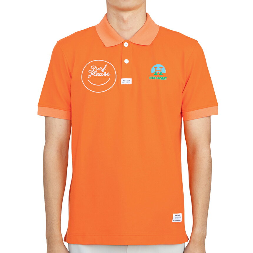 HORN GARMENT ホーンガーメント 2022SS ホーンガーメント ゴルフ半袖Tシャツ 商品説明 2022SS ホーンガーメント ゴルフ半袖Tシャツ ブランド HORN GARMENT ホーンガーメント 品番 HCM 2A AP17 ORANGE 素材 96% Cotton, 4% Polyurethane カラ― ホワイト サイズ サイズ 肩幅 バスト 袖幅 袖丈 総長さ JPサイズ(CM) モデル 46 43 50 20 22.5 68 100 ● 48 44 52.5 21 23 70 105 - 50 45 55 22.5 24 72 110 - 重さ 296g(50 Size) 生産国 中国 付属品 タグ, 商品 備考 ● 提供される実測サイズは、測定方法によっては若干異なる場合がございますので、予めご了承下さい。 ● 革製品の場合、ソフトでナチュラルな革で表面が違ったり、微細なシワやスクラッチがあることがありますが、不良品ではありませんので、ご了承ください。 ●メッキ処理された製品の場合、製品の特性上、使用及び摩擦によりメッキがはがれることがあり、メッキの変色、摩耗の毀損などは修理できない場合がありますので、ご了承ください。 ●当店でご購入された商品は、原則として、「個人輸入」としての取り扱いになり、全て韓国の釜山からお客様のもとへ直送されます。 ●個人輸入される商品は、全てご注文者自身の「個人使用・個人消費（日本に居住する者に寄贈される物で、当該寄贈を受ける者の個人的な使用に供される場合を含みます。）」が前提となります。第三者への譲渡・転売が法令で禁止されるもの（医薬品、医薬部外品、化粧品等を含みますが、これに限られません。）もございますのでご注意下さい。 ●通関時に関税・輸入消費税が課税される可能性があります。課税額はご注文時には確定しておらず、通関時に確定しますので、商品の受け取り時に着払いでお支払いください。詳細は こちらご確認下さい。 ●色がある場合、モニターの発色の具合によって実際のものと色が異なる場合がある