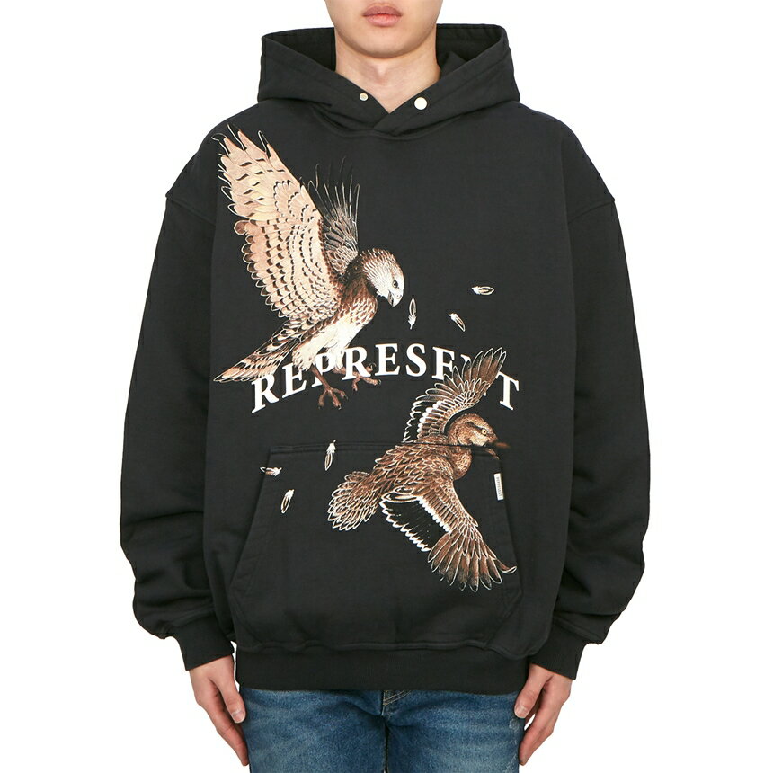 REPRESENT リプレゼント メンズ 長袖Tシャツ MH4031 OFF BLACK