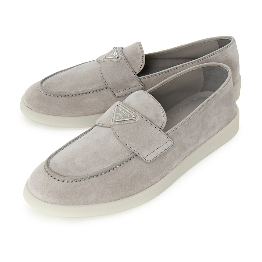 【3%オフクーポン配布中】 PRADA プラダ メンズ ローファー 2DG124 103 F0424