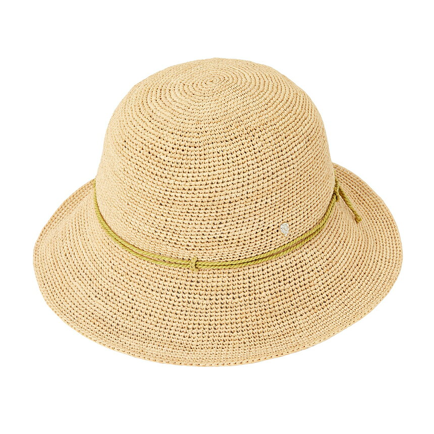 乐天商城 - 【3%オフクーポン配布中】 HELEN KAMINSKI ヘレンカミンスキー レディース ハット HAT50245 NATURAL CHARTREUSE