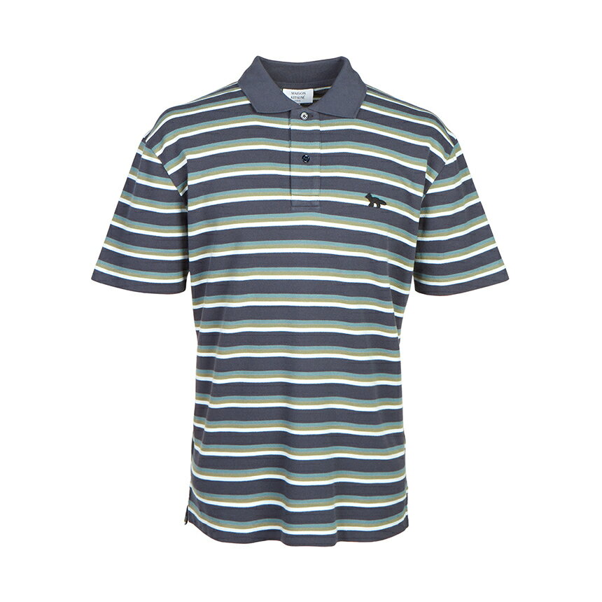 乐天商城 - 【3%オフクーポン配布中】 MAISON KITSUNE メゾン キツネ メンズ 半袖Tシャツ OM00209KJ7010 P476
