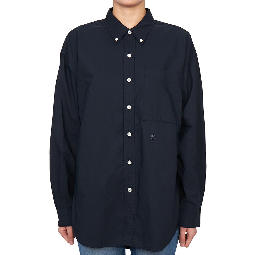 Rakuten - 【3%オフクーポン配布中】 NANAMICA ナナミカ レディース シャツ SUGF351E DARK NAVY
