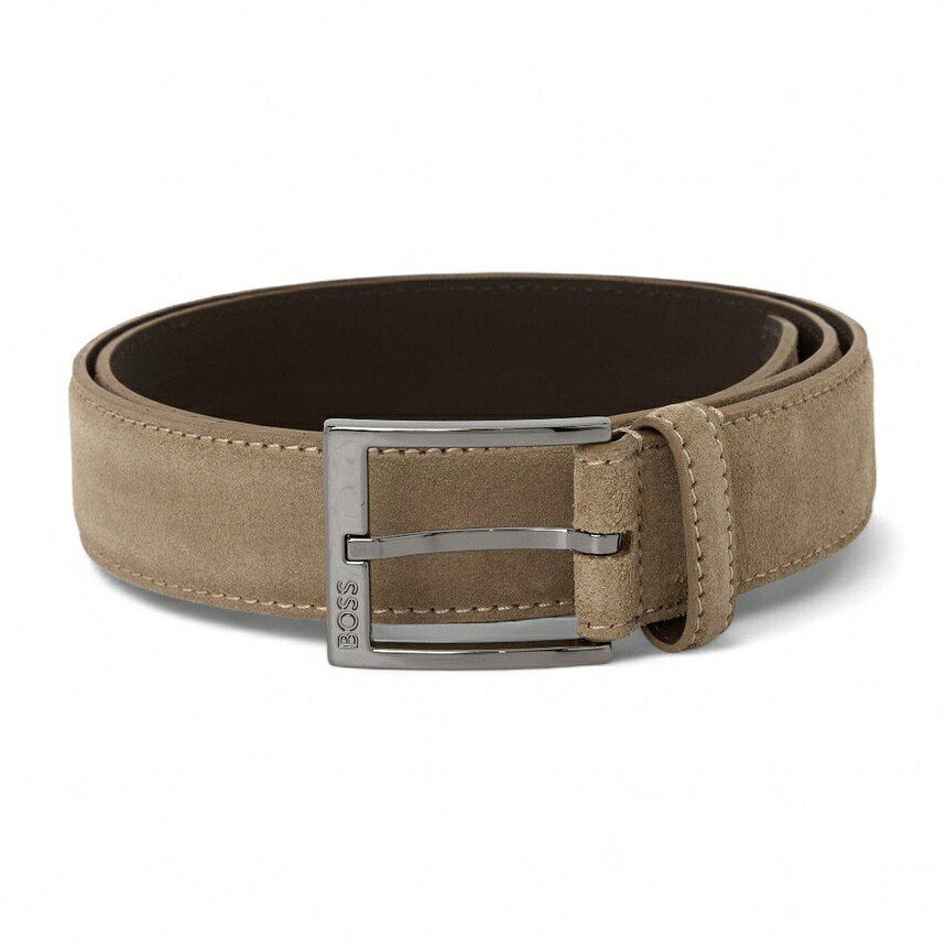 ボス 2026FW ボス ベルト 商品説明 2026FW ボス ベルト ブランド ボス 品番 50563958 261 素材 Calf Skin, Suede, Metal カラ― グレーベージュ サイズ サイズ バックルヨコ バックルタテ ベルト幅 総長さ JPサイズ(CM) 重さ/ケース込 90 5 4.5 3.5 103 34.5~38.5 INCH - 95 5 4.5 3.5 108 36.5~40.5 INCH - 100 5 4.5 3.5 113 38.5~42.5 INCH 147g/171g 生産国 トルコ 付属品 なし 備考 洗濯禁止（柔らかい布などで拭いてください。革製品の場合、使い方や環境（湿度、温度、雨、雪、光、摩擦、体熱や汗）によって製品の移染及び損傷、変形の可能性があるのでご注意ください。革製品の損傷および変形または引き手などの付属品の毀損や紛失などで追加付属品の提供はできませんのでAアフタサービスは不可とさせていただきます。 ● 提供される実測サイズは、測定方法によっては若干異なる場合がございますので、予めご了承下さい。 ● 革製品の場合、ソフトでナチュラルな革で表面が違ったり、微細なシワやスクラッチがあることがありますが、不良品ではありませんので、ご了承ください。 ●メッキ処理された製品の場合、製品の特性上、使用及び摩擦によりメッキがはがれることがあり、メッキの変色、摩耗の毀損などは修理できない場合がありますので、ご了承ください。 ●当店でご購入された商品は、原則として、「個人輸入」としての取り扱いになり、全て韓国の釜山からお客様のもとへ直送されます。 ●個人輸入される商品は、全てご注文者自身の「個人使用・個人消費（日本に居住する者に寄贈される物で、当該寄贈を受ける者の個人的な使用に供される場合を含みます。）」が前提となります。第三者への譲渡・転売が法令で禁止されるもの（医薬品、医薬部外品、化粧品等を含みますが、これに限られません。）もございますのでご注意下さい。 ●通関時に関税・輸入消費税が課税される可能性があります。課税額はご注文時には確定しておらず、通関時に確定しますので、商品の受け取り時に着払いでお支払いください。詳細は こちらご確認下さい。 ●色がある場合、モニターの発色の具合によって実際のものと色が異なる場合がある