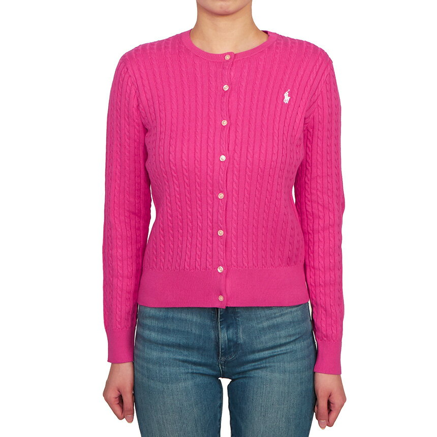 【3%オフクーポン配布中】 RALPH LAUREN KIDS ポロ ラルフローレンキッズ ベビー カーディガン 313543047058 PINK