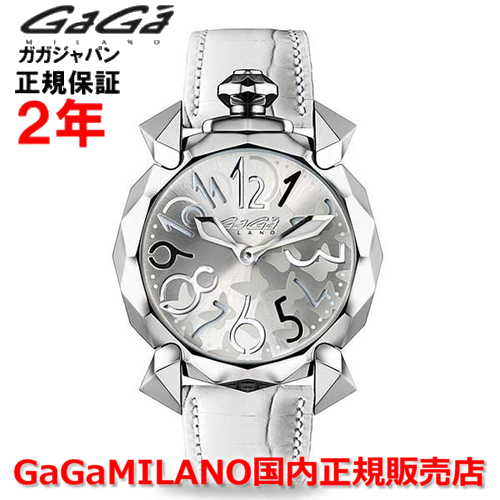 ガガミラノ 【国内正規品】ガガミラノ GaGa MILANO クオーツ 腕時計 ウォッチ レディース リフレクション Reflection 36mm シルバー文字盤 銀 8020.RE.01